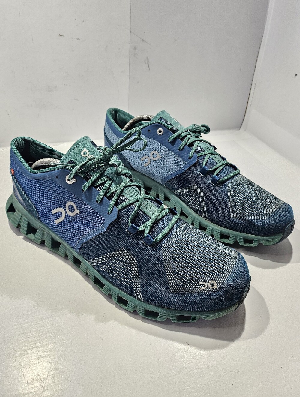ON CLOUD X 2.0 STORM/TIDE CLOUDTEC MEN'S RUNNING SHOES SIZE 11.5